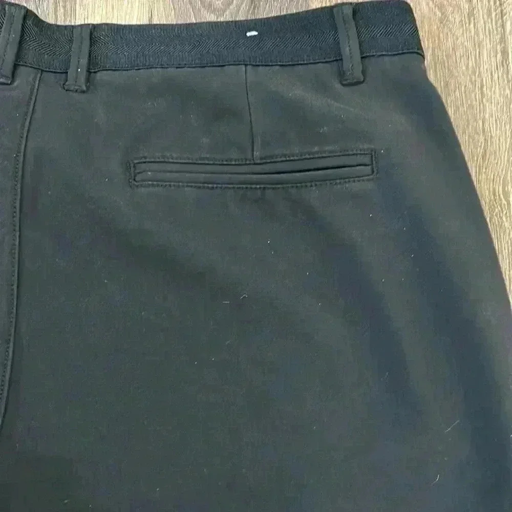 Zara women’s black trouser pants button up w/zipper size xl. Cotton/polyester - Picture 10 of 15